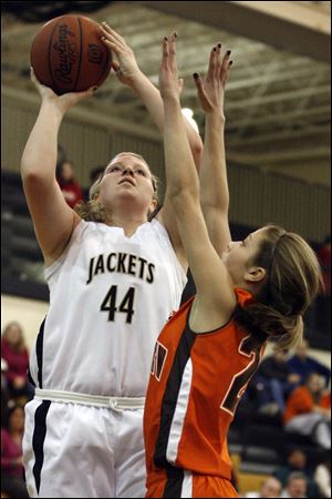 Perrysburg senior Erin Mesker averaged 10.7 points and 7.0 rebounds per game this season.