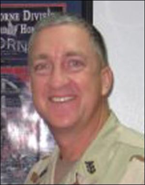 Fleet Master Chief Petty Officer Tom Howard left Toledo after his graduation from Start High School in 1981.