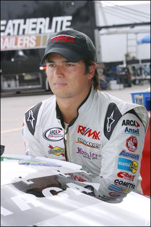 Nelson Piquet, Jr., placed sixth this month at a Camping World Truck Series race.