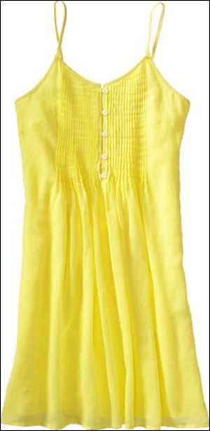 A linen-blend cami dress from Old Navy.