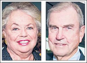 Mary and Frederic 'Fritz' Wolfe of Perrysburg have supported local arts and education.