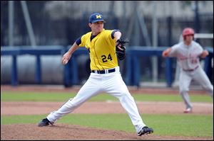 Defiance grad Tyler Burgoon left the University of Michigan after the Mariners took him in the 10th round of the 2010 draft.