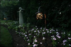 Lights can be pieces of artwork as well.
