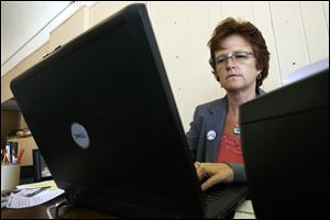 Campaign manager Kim Welter runs what's being called the 'One Bowling Green' drive to promote anti-bias ordinances.
