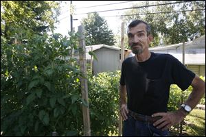 Jeff Malewski, six foot, three inches tall, standing next to 
