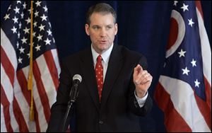 Ohio Republican Chairman Kevin DeWine says he asked Ben Marsh to resign to make way for Jon Stainbrook's appointee. 