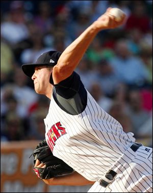 Andy Oliver is one of the young pitchers that helped stabilize a Mud Hens rotation that was decimated by roster changes.