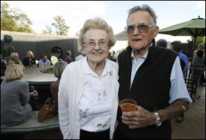 Margaret and Otto Kniffke at the Ability Center's 90th anniversary celebration reception at The Pinnacle in Maumee.