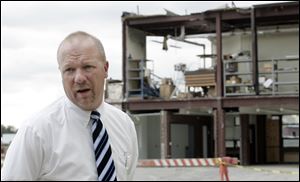 Lake Superintendent Jim Witt says that demolition of the damaged structure of the district's high school is scheduled to begin sometime next week.