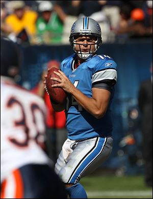 Lions backup Shaun Hill will get the start against Philadelphia replacing the injured Matthew Stafford.  