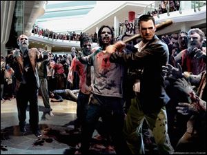 A scene from Dead Rising 2.