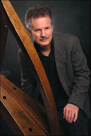 Patrick Ball performs Sunday at Trinity Episcopal Church.