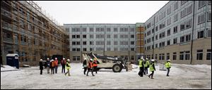 Falcon Heights has four-bedroom suites with two baths and a living room, giving students more dorm options.