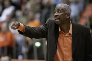 BGSU men's basketball coach Louis Orr.