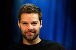 Singer Ricky Martin