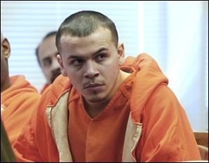 Cory Mendoza, 22, is charged with trying to smuggle marijuana into Toledo Correctional Institution, where he is serving a 39-year sentence for causing the deaths of a Weston, Ohio, couple in a crash near Bowling Green. 