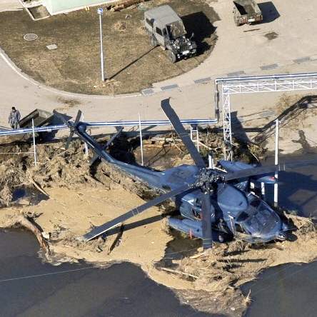 Japan-Aftermath-Matsushima-air-base-helicopter