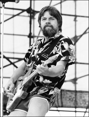 Bob Seger performs at the Speedway Jam in Toledo Ohio, July 16, 1983.