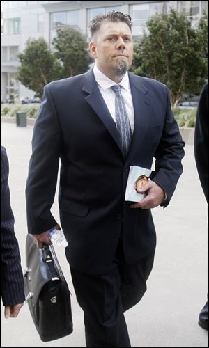 Greg Anderson, Barry Bonds former personal trainer, is accused of injecting Bonds with steroids
