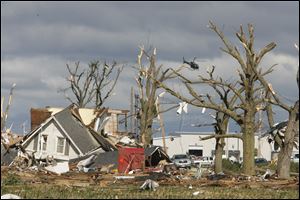 The financial losses caused by a tornado that struck Lake Township last year contributed to Ohio's $4.1 billion in insured losses attributed to severe weather between 2001 and 2010, insurance data show.