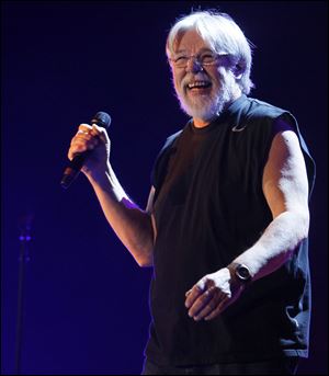 Seger is all smiles during his return to Toledo.