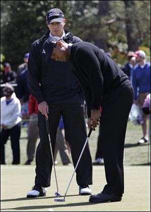 Tiger Woods is no longer the favorite heading into the Masters. His ranking has fallen to No. 7, while Phil Mickelson is No. 3.