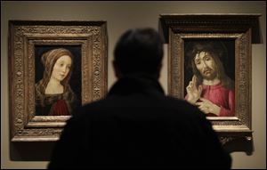 In the gallery on forgeries, a painting titled 