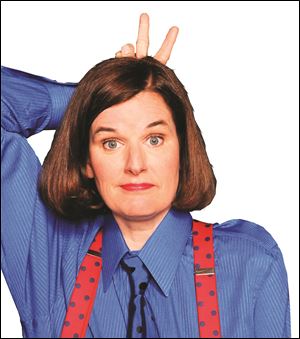 Paula Poundstone performs at Monroe County Community College on Saturday