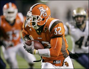Bowling Green's Keith Morgan has moved from safety to outside linebacker during spring ball.