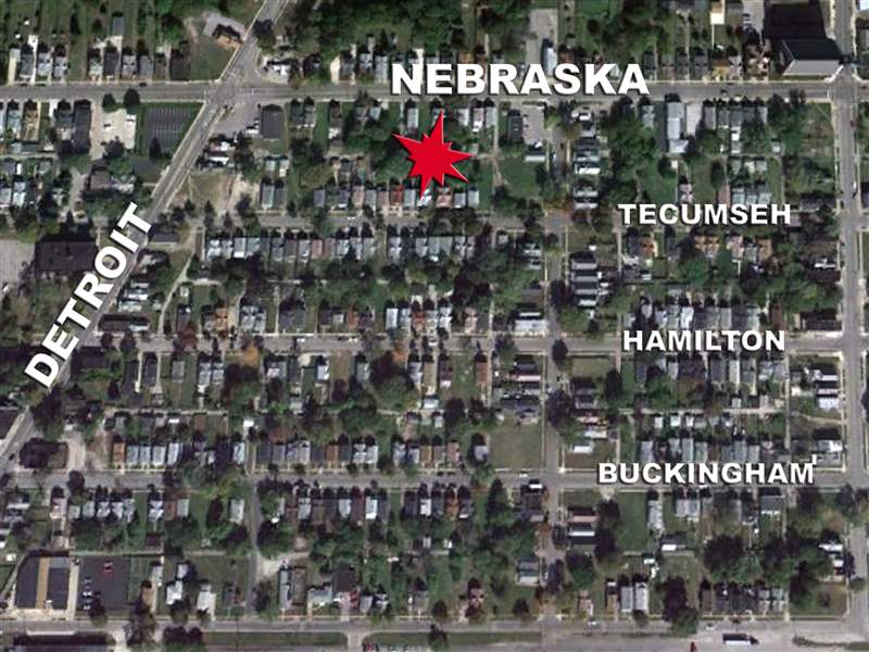 Harris-Jr-shooting-map-Toledo