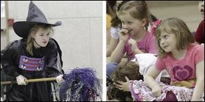The Witch, played by Kasie McGoldrick. Norte Dame Academy's Advanced Drama class performs their original play 