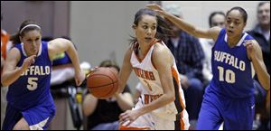 Bowling Green State University's Lauren Prochaska was named All-Mid-American Conference first team last season.