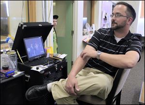 Mark  Hollandsworth, band director at Blissfield High School, says he hated to do it, but it was his duty to tell the superintendent about the pocketknife. He says Christopher Dashner is 'a good kid.' 