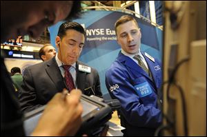 Two stocks rose for every one that fell on the New York Stock Exchange.
