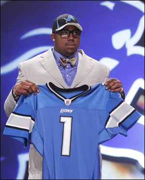 Auburn defensive tackle Nick Fairley was taken with the 13th pick by the Detroit Lions.