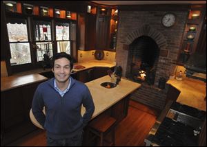 Tsambiko Capperis won a remodeling contest with his kitchen project.