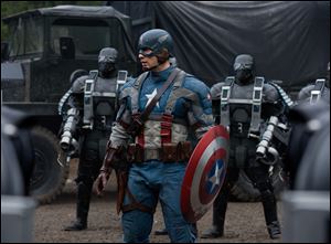 Chris Evans plays Steve Rogers in 'Captain America: The First Avenger.'