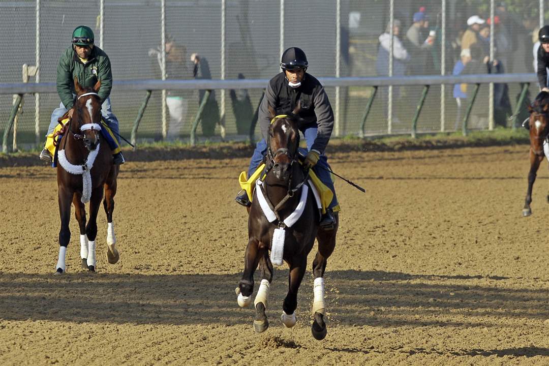 Horse Workout at Churchill Downs The Blade