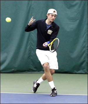 Evan Bechtel reached the Division I state tournament twice in singles while at Ottawa Hills and in doubles last year at St. John's. The senior is ranked 18th in the Midwest.