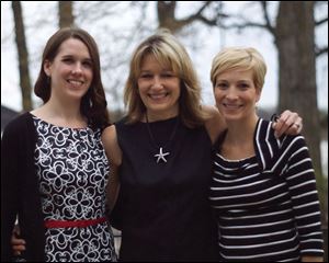 Paw Hurrah! event chairmen Merin Schrinel, Doy DiNardo, and Jen Frey.
