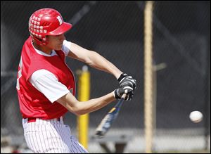 Jackson Lamb, a sophomore, leads the team with a .556 batting average. 