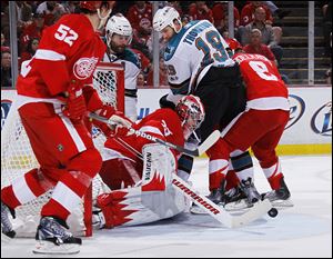Detroit goaltender Jimmy Howard has a .926 save percentage in the last three games for the Red Wings -- all victories.