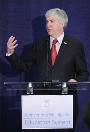 Gov. Rick Synder supports legislation passed Senate Thursday.