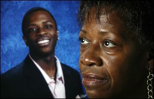 Wanda Jean Butts, who started the Josh Project to teach minority kids how to swim after her son Josh drowned, poses for a portrait.