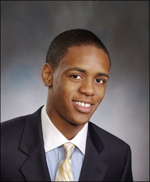 Derrick Mitchell, senior at Central Catholic High School.