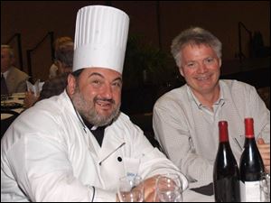 Monsignor Michael Billian and Dan LaValley.