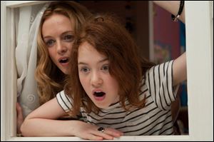 Jordana Beatty, right, plays third-grader Judy Moody and Heather Graham is Aunt Opal in 'Judy Moody and the Not Bummer Summer.'
