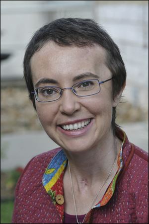 A recent photo of Rep. Gabrielle Giffords posted to her public Facebook page by her aides Sunday morning.