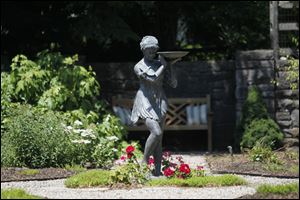 Wayne and Deb Court’s garden is one of the Ottawa Hills homes featured in the 16th annual garden tour.