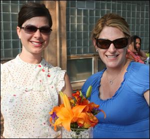 Event chairmen Carrie Serber and Carla Firestone Nowak.